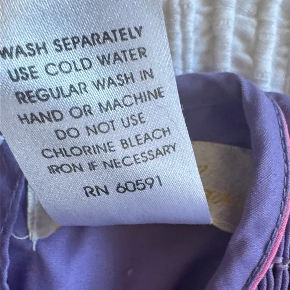 Purple Petit Ami Smocked girls Easter Dress sz 3T - Picture 4 of 8